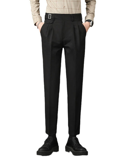 Autumn Men's Suit Pants Slim Fit