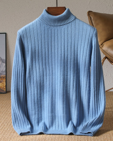 Autumn And Winter Men's Turtleneck Sweater Thickened