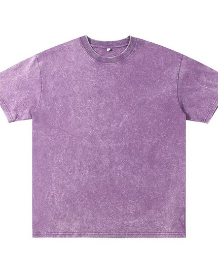 Summer New Round Neck Loose Retro Top
