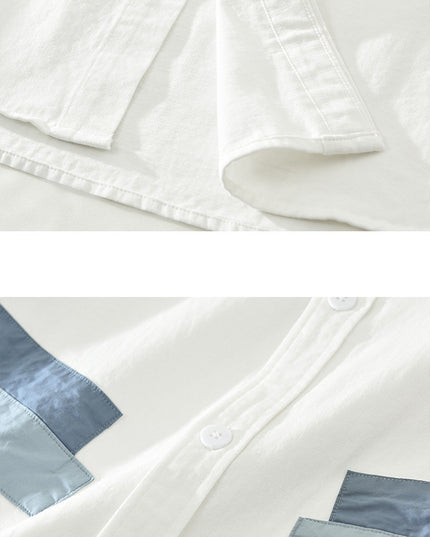 Men's Artistic Versatile Casual Loose Top Shirt