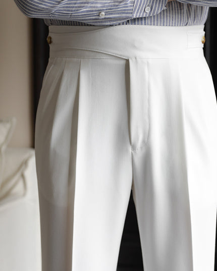 Men's Spring And Autumn Business Straight All-matching Pants