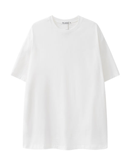 Heavy Men's Cotton Brand High Street Short Sleeve Loose T-shirt
