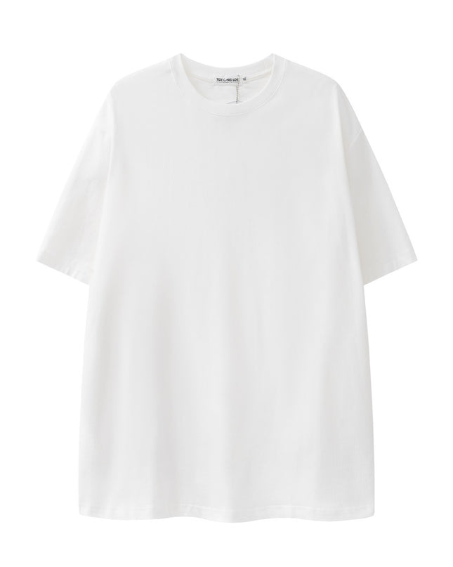 Heavy Men's Cotton Brand High Street Short Sleeve Loose T-shirt