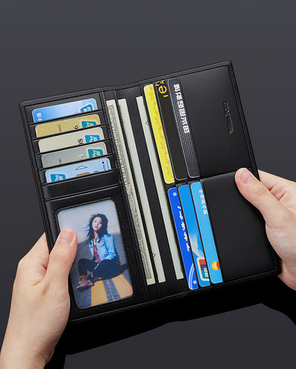 Cowhide Men's Wallet Business Casual All-match