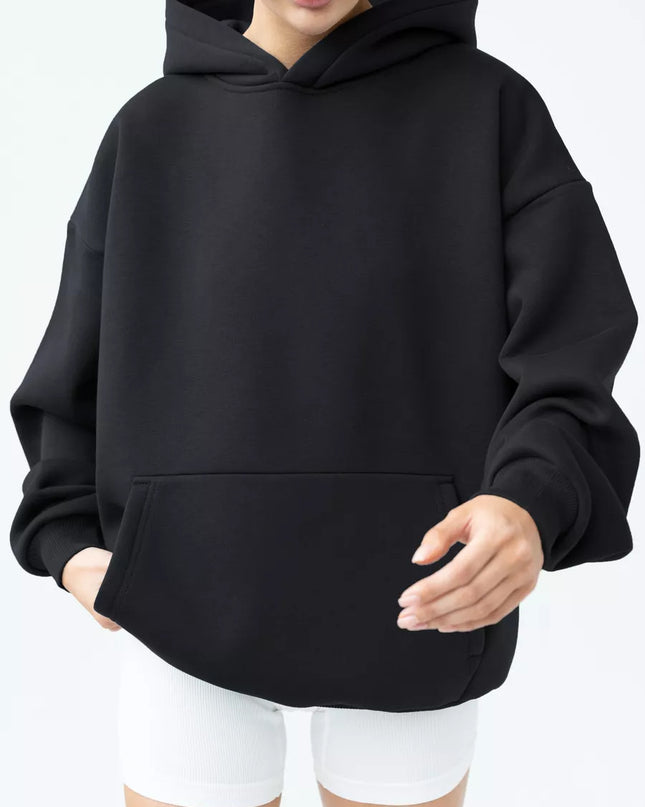 Women's Long-sleeved Hooded Sweater