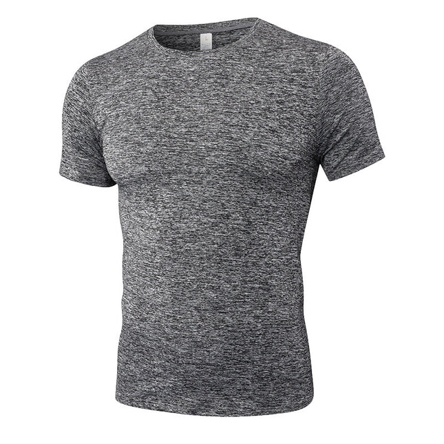 Men's Stretch Quick Drying Clothes Short-sleeved Shirt