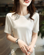 White Beads Round