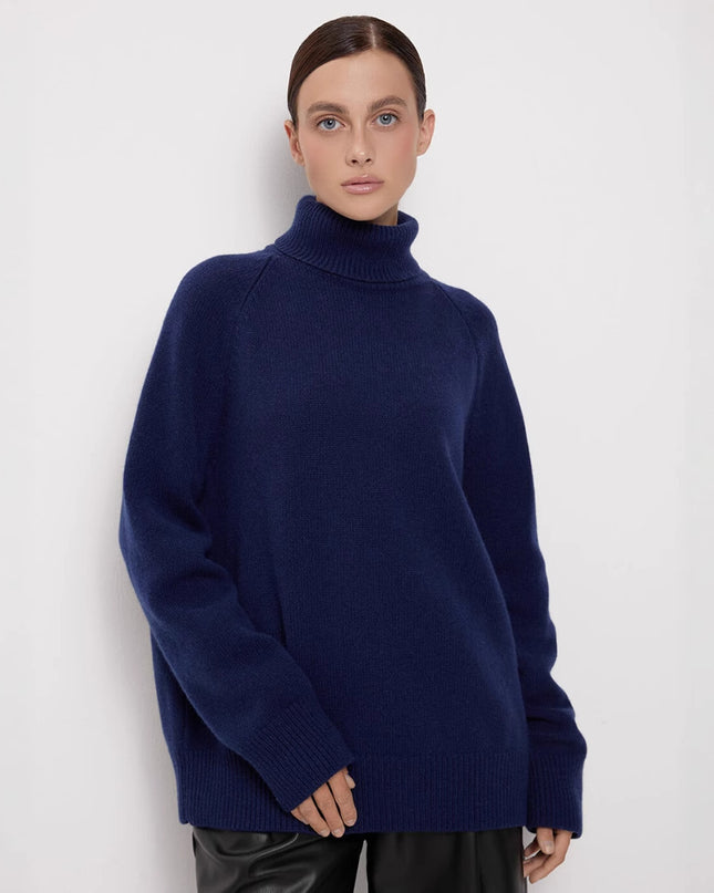 New Loose Pullover Thermal Knitting Sweater For Women