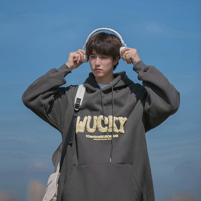 New Autumn Thin Loose Hoodie Men's Hoodie Sweater