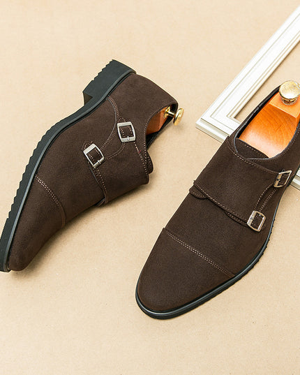 Men's Fashion Black Business Leather Shoes