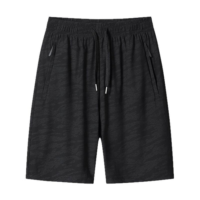 Fashion Personality Ice Silk Stretch Casual Pants Men