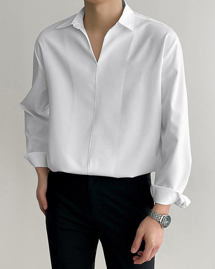 Loose Lapels Casual Shirt