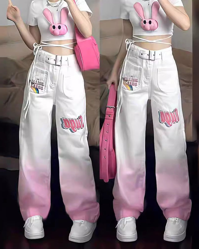 Women's American-style Vintage Jeans