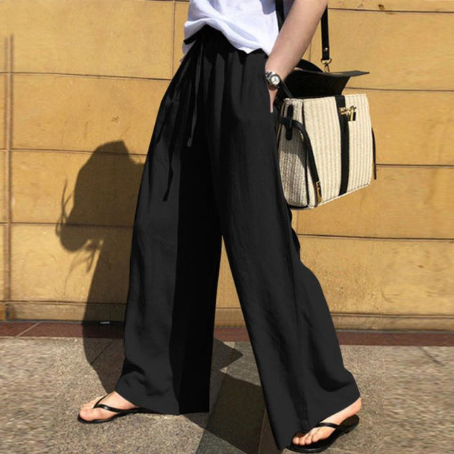 High Waist Women's Pants Loose Casual Pants