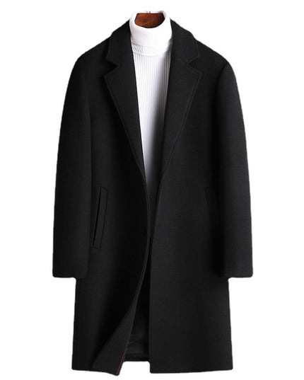 Wool Korean Style Casual Winter Thickened Velvet Woolen Coat