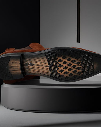 Fashion European And American Style Men's Short Boots