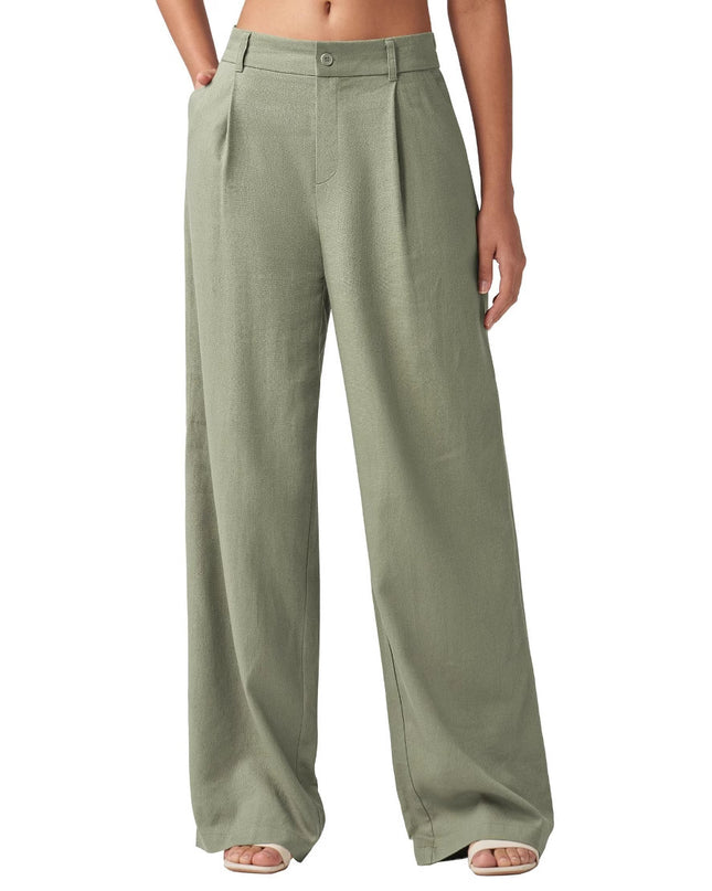 Loose Casual And Comfortable Pocket Straight-leg Pants