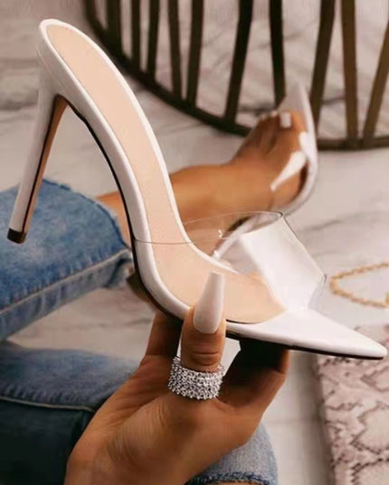 Women's Ultra-high Vamp Stiletto Heel Slippers