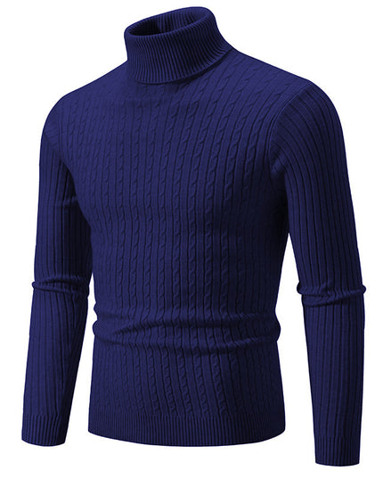Retro Simple High Collar Bottoming Sweater Wear Casual Thin Slimming Knitwear
