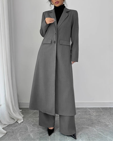 Suit Pants Elegant Graceful Two-piece Set