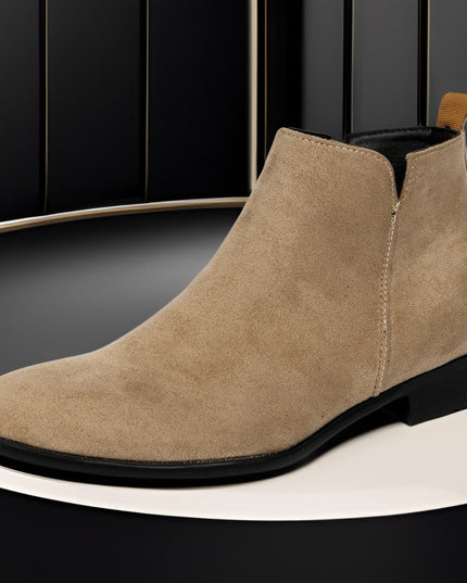 Fashion European And American Style Men's Short Boots
