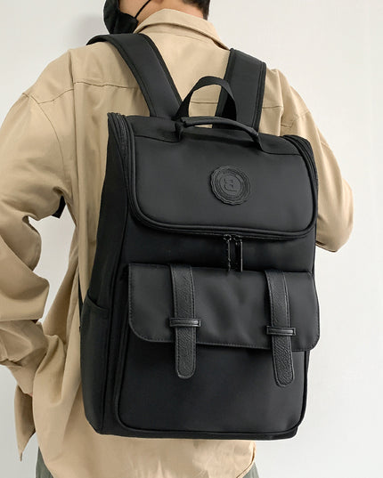 Men's Commuter Large Capacity Oxford Backpack