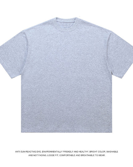 T-shirt Men's Loose Solid Color Bottoming Shirt