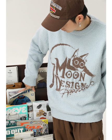 Men And Women Autumn And Winter New Couple Loose Pullover American Sweater