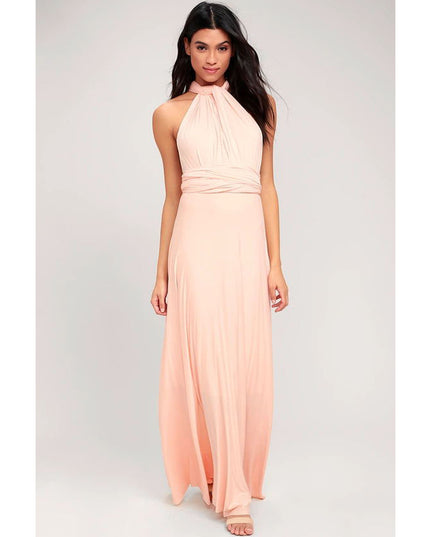 Women's Sexy Long Party Dress Club Floor-Length Summer Backless Bandage Maxi Dress Multiway Bridesmaids Boho Women Dress Vestidos