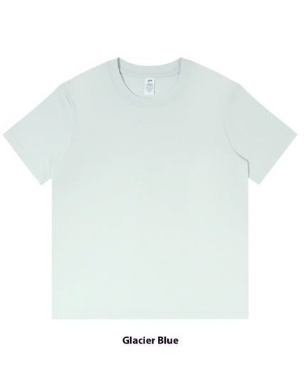 Cotton Heavy Round Neck Cultural T-shirt Advertising Shirt