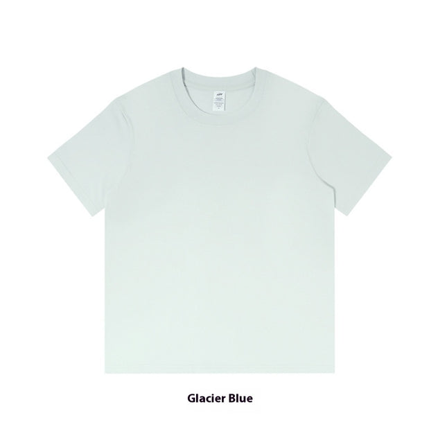 Cotton Heavy Round Neck Cultural T-shirt Advertising Shirt