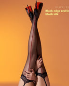 Black Black Red Aurora