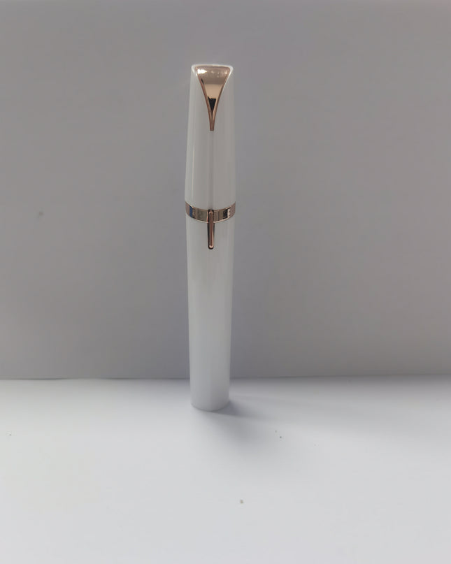 Mini Electric Eyebrow Trimmer Lipstick Brows Pen Hair Remover Painless Razor Epilator with LED Light