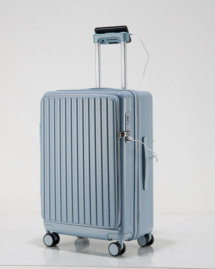 New ABS Business Front Opening 20-inch Luggage