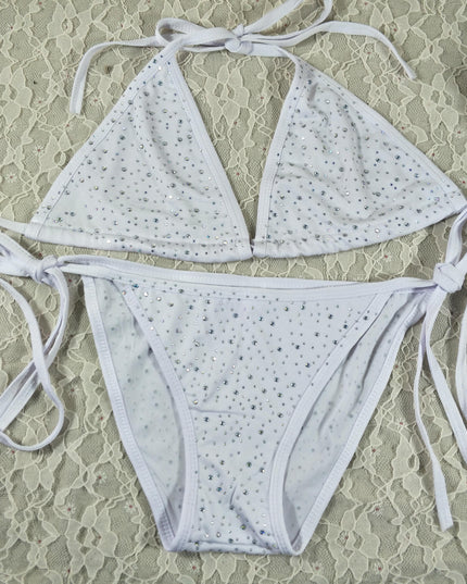 Ladies split bikini swimsuit