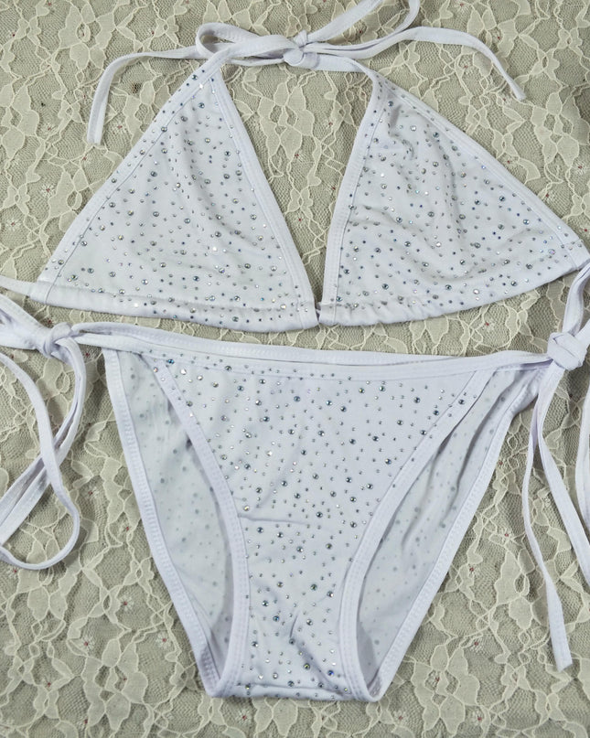 Ladies split bikini swimsuit