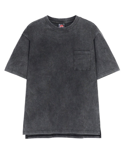 Men's Vintage Wash Worn Short Sleeves