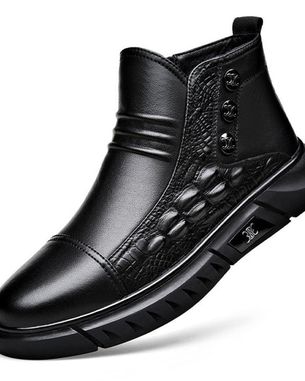 All-matching Worker Boot Warm Leisure Men