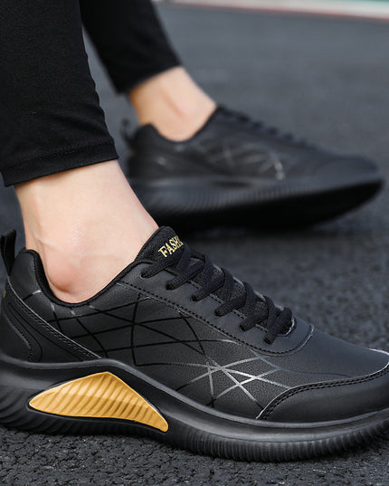 Casual Leather Sports Casual Running Daddy Shoes