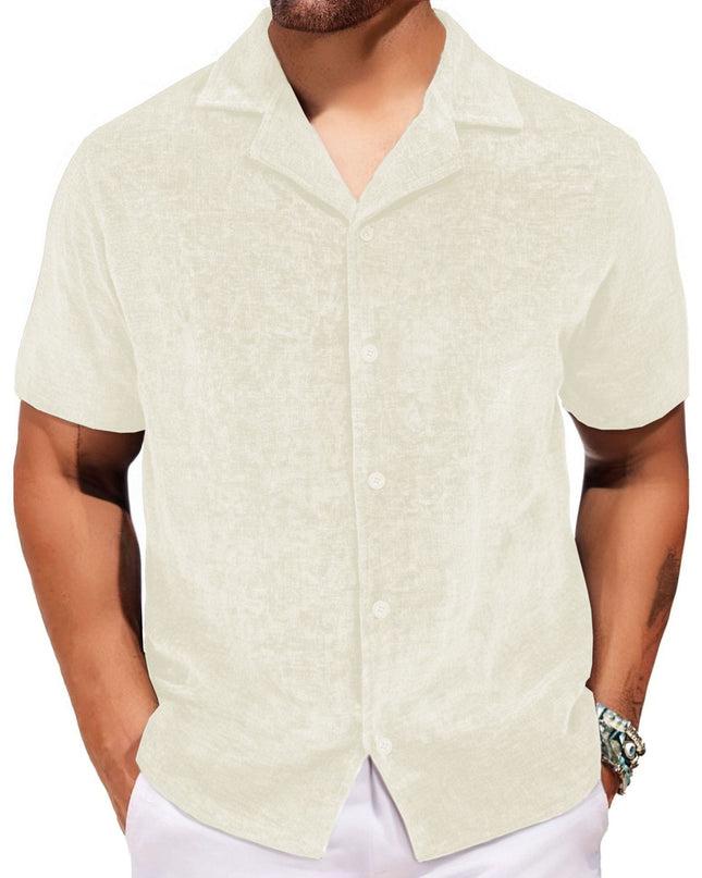 Men's Loose Trendy Short-sleeved Shirt