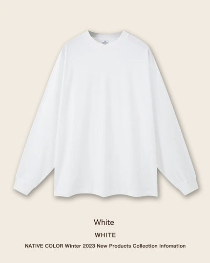 Men's Round Neck Trendy Brand Long Sleeve T-shirt