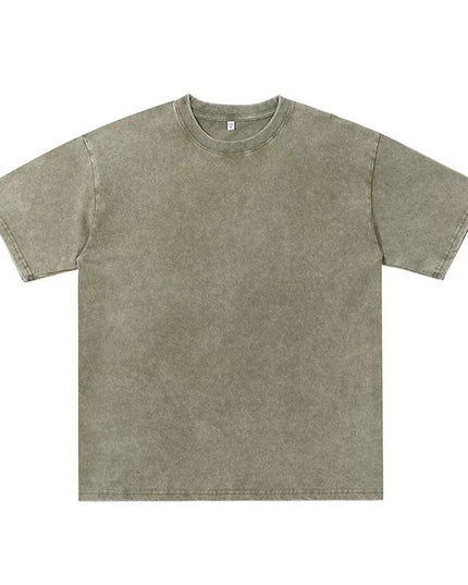 Summer New Round Neck Loose Retro Top