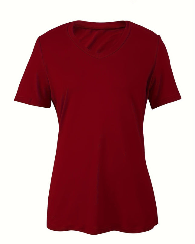 Women's V-neck Slim-fit Top