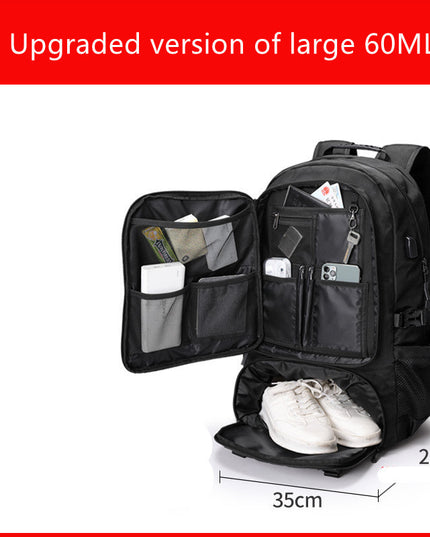 Extra Large Travel Bag Men's Outdoor Mountaineering Leisure Super Large Capacity Travel Shoulders