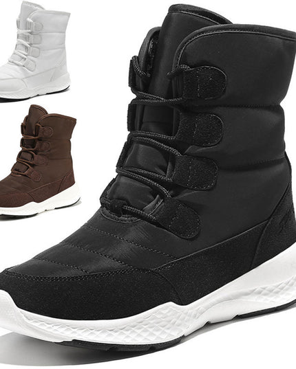 Plus Velvet Long Tube Plus Size Snow Boots Women
