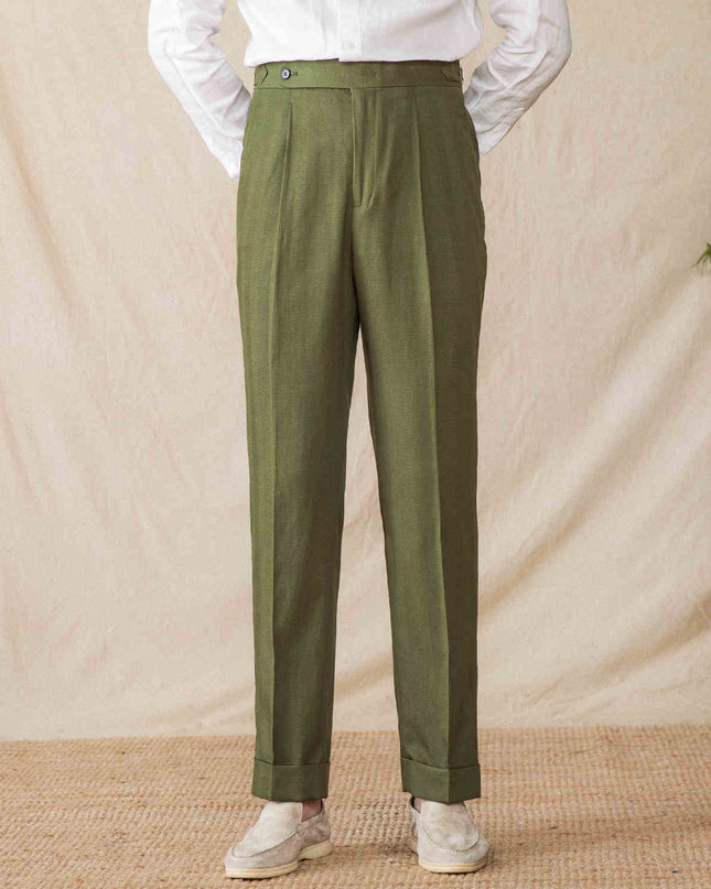 Naples High Waist Straight-leg Pants