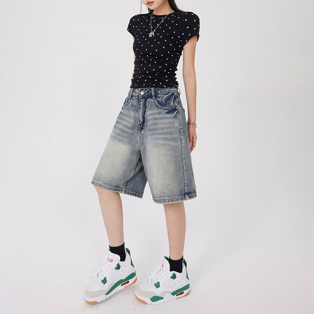 Women's Casual All-match Retro Cropped Pants