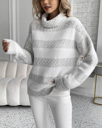 Women's Loose Outer Wear Artificial Mink Fur Sweater