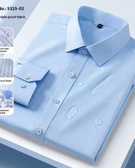 Three-proof Long-sleeved Shirt Men's Clothing