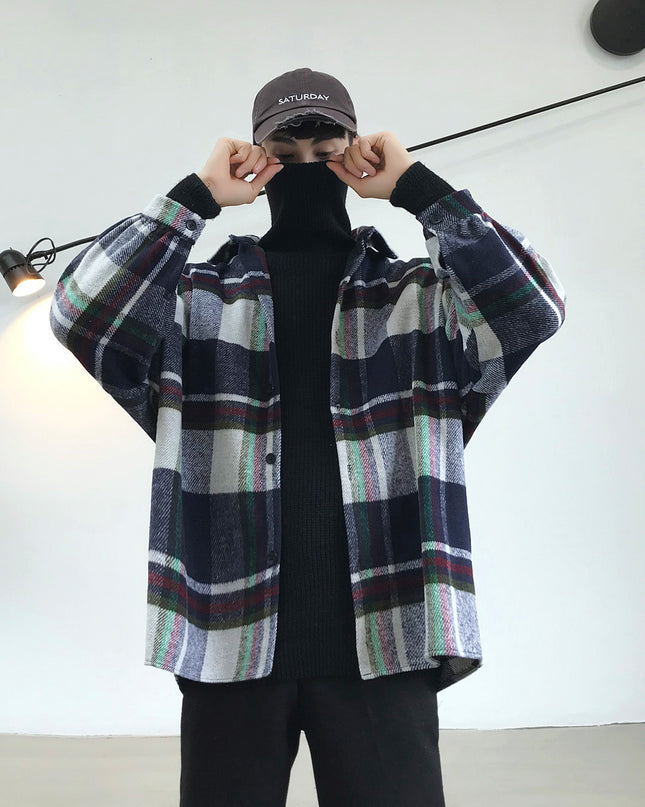 Hong Kong Style Plaid Shirt